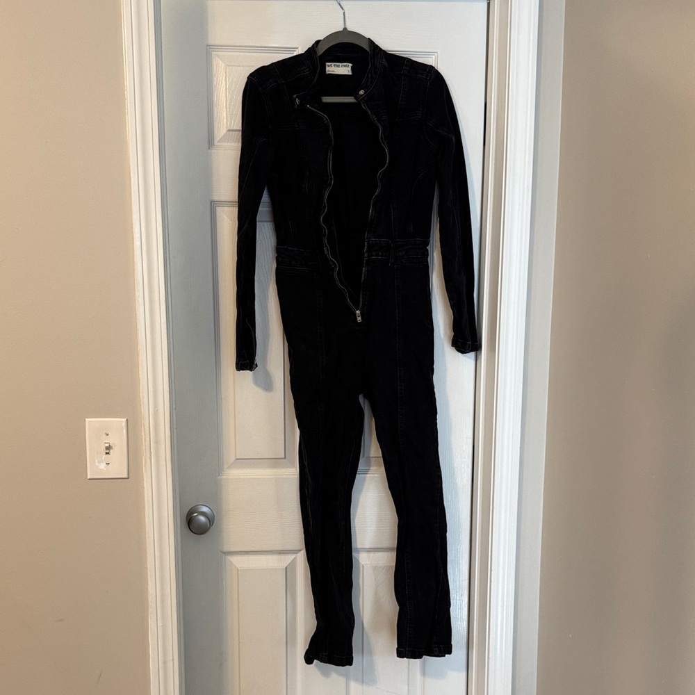 We The Free Black Jumpsuit